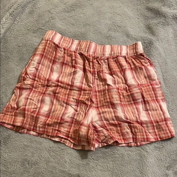 J. Crew Pink Plaid Boxer Shorts Relaxed Fit - Picture 5 of 6